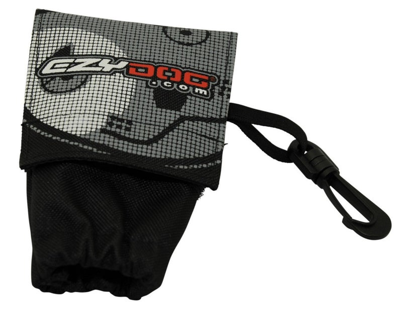 EzyDog Nylon Pickup Bag Holder - Conveniently Attaches to Any EzyDog Leash (Sold Separately) - Extra Storage Pocket for Money and Includes a Clip to Store Keys - Premium Hand Made Quality Dispenser